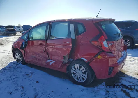 2015 Honda Fit Lx z USA, uszkodzony, nr VIN 3HGGK5H51FM769538